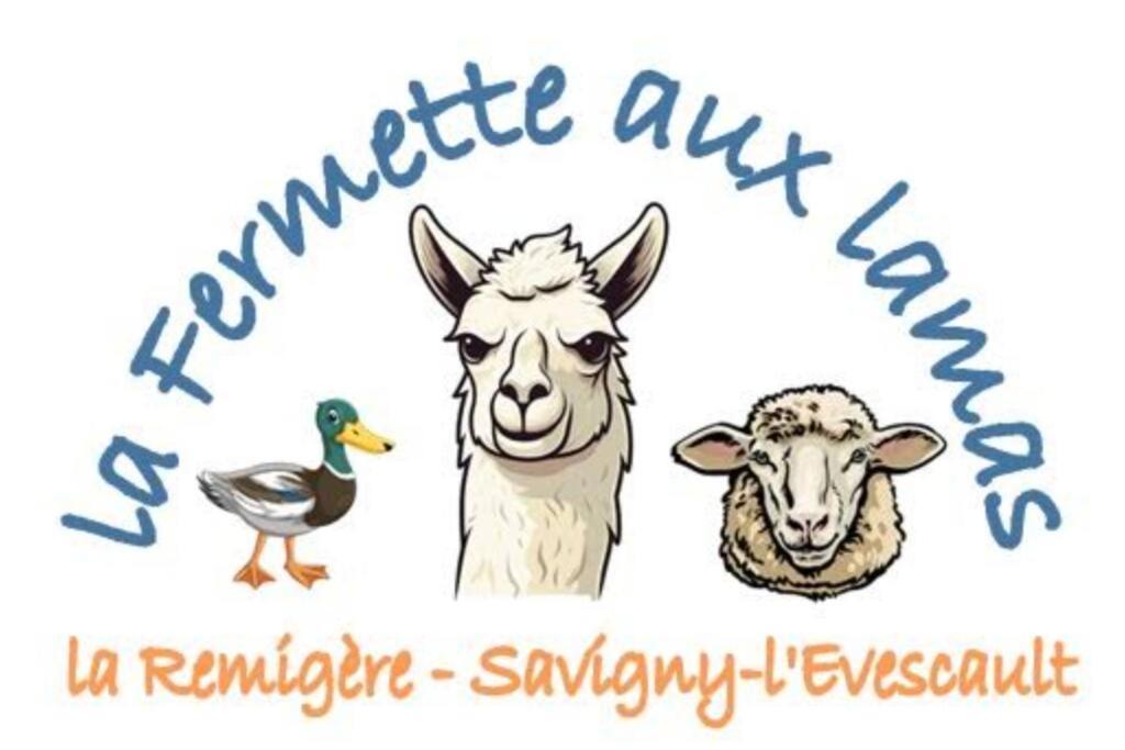 La Fermette Aux Lamas Savigny-Levescault ภายนอก รูปภาพ